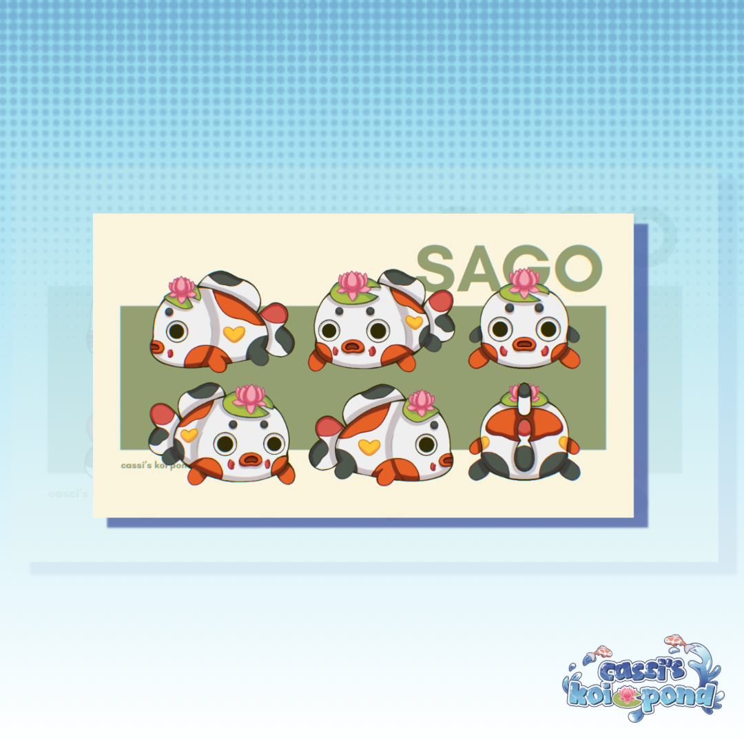 Taro, Sago & Dew Rotations - Print