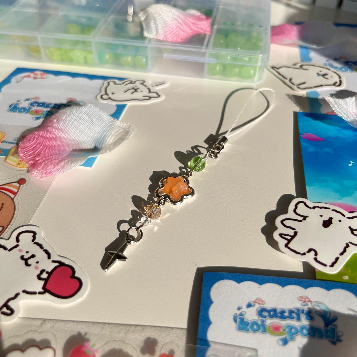 Orange & Green (Under 35 Minutes Series) - Phone Charm