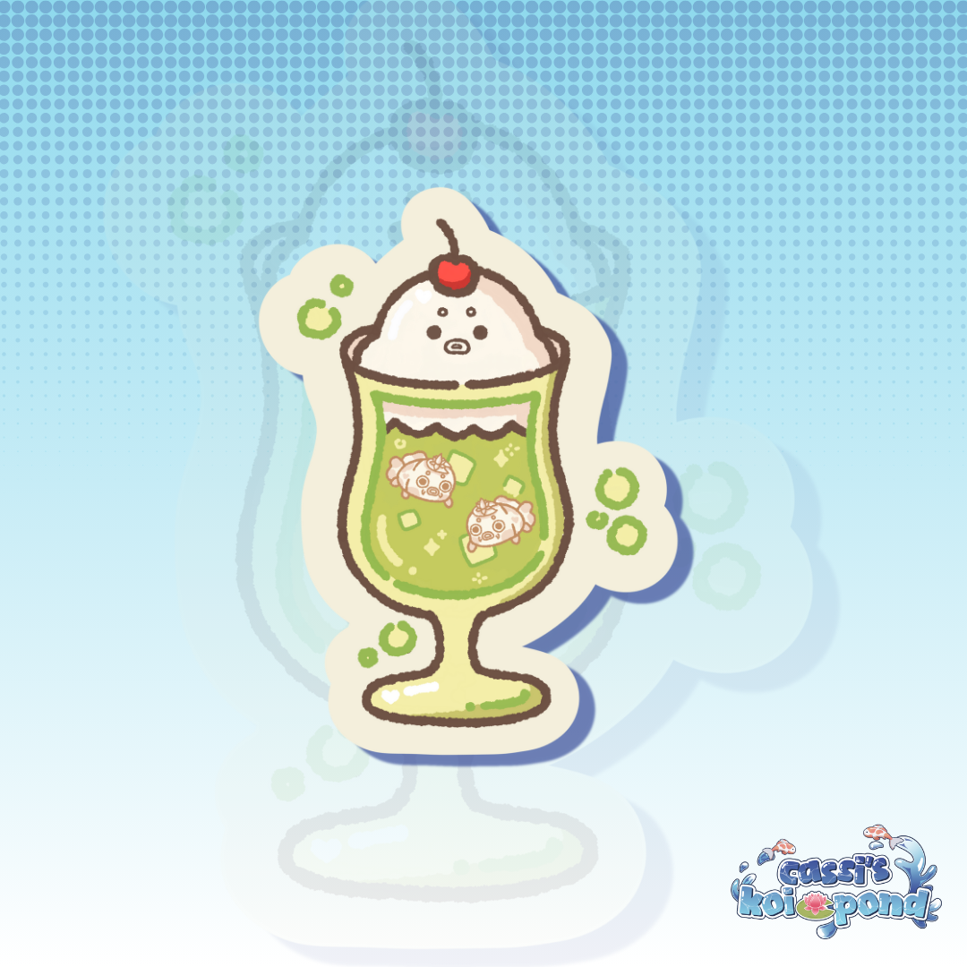 Melon Soda - 2.5” Vinyl Sticker