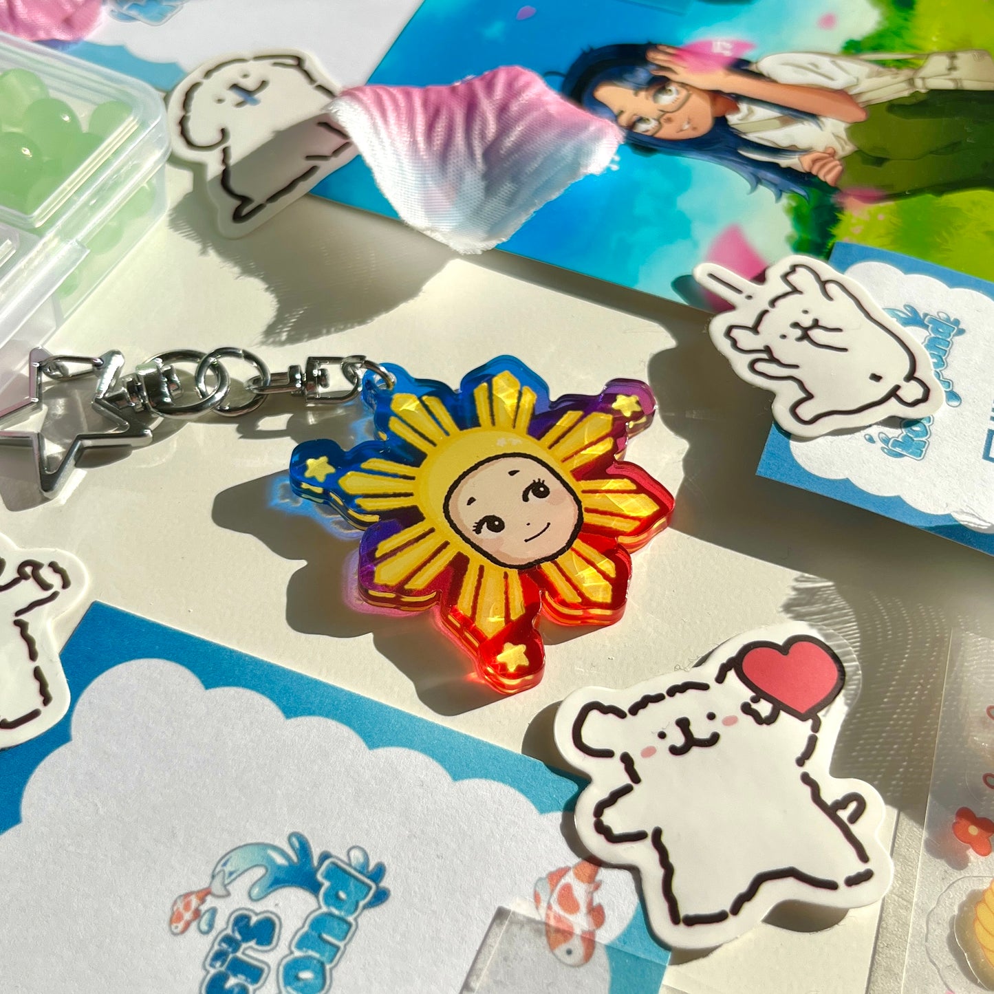 Philippines Sonny Angel - 2” Acrylic Keychain