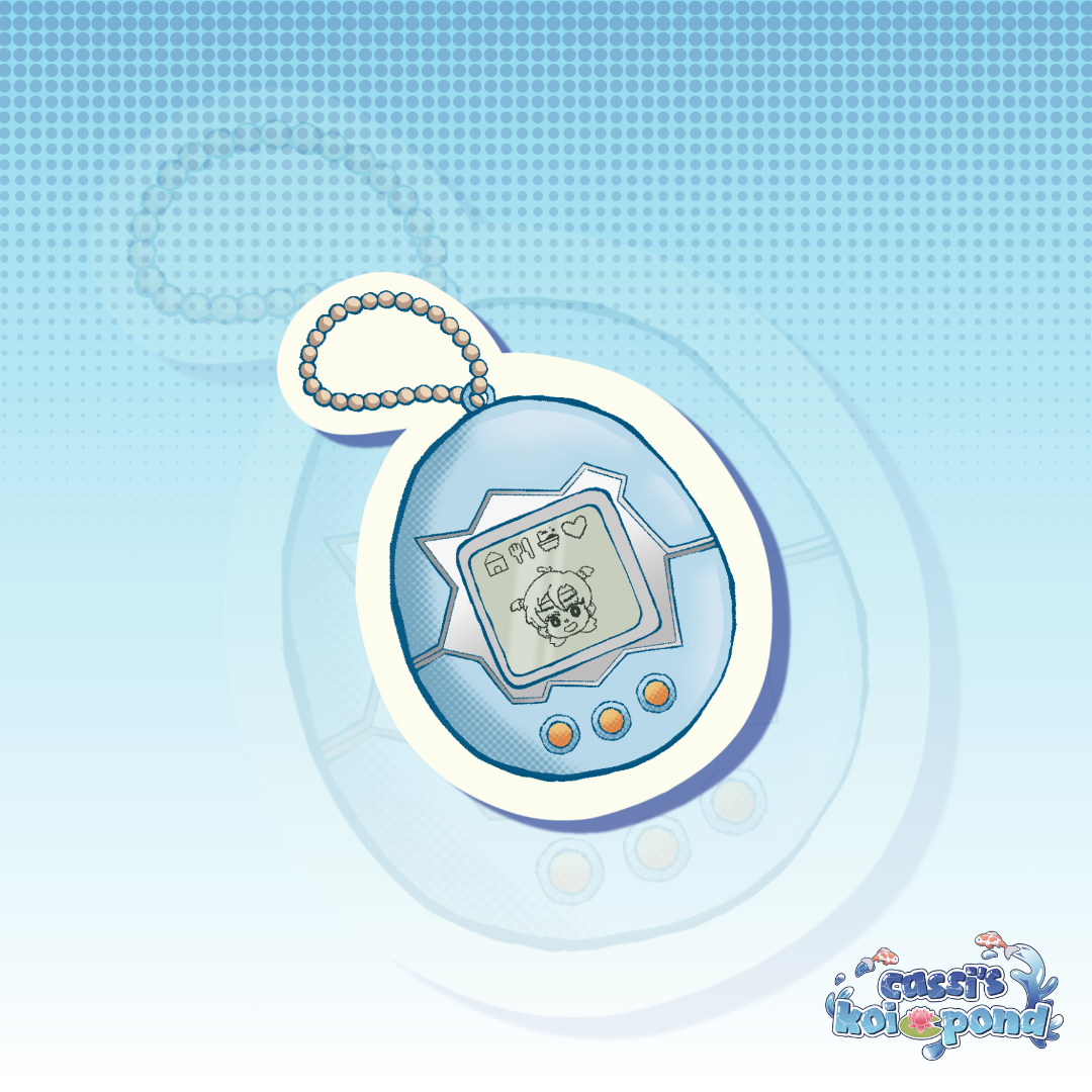 Original Character Tamagotchi - 2.5” Vinyl Sticker