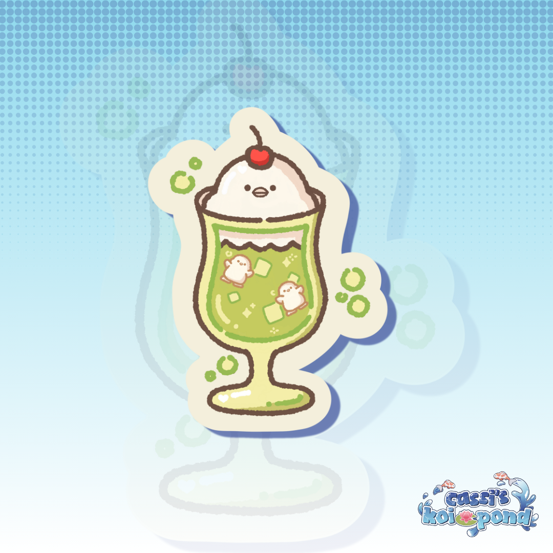 Melon Soda - 2.5” Vinyl Sticker