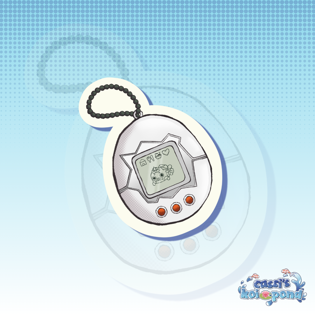 Original Character Tamagotchi - 2.5” Vinyl Sticker