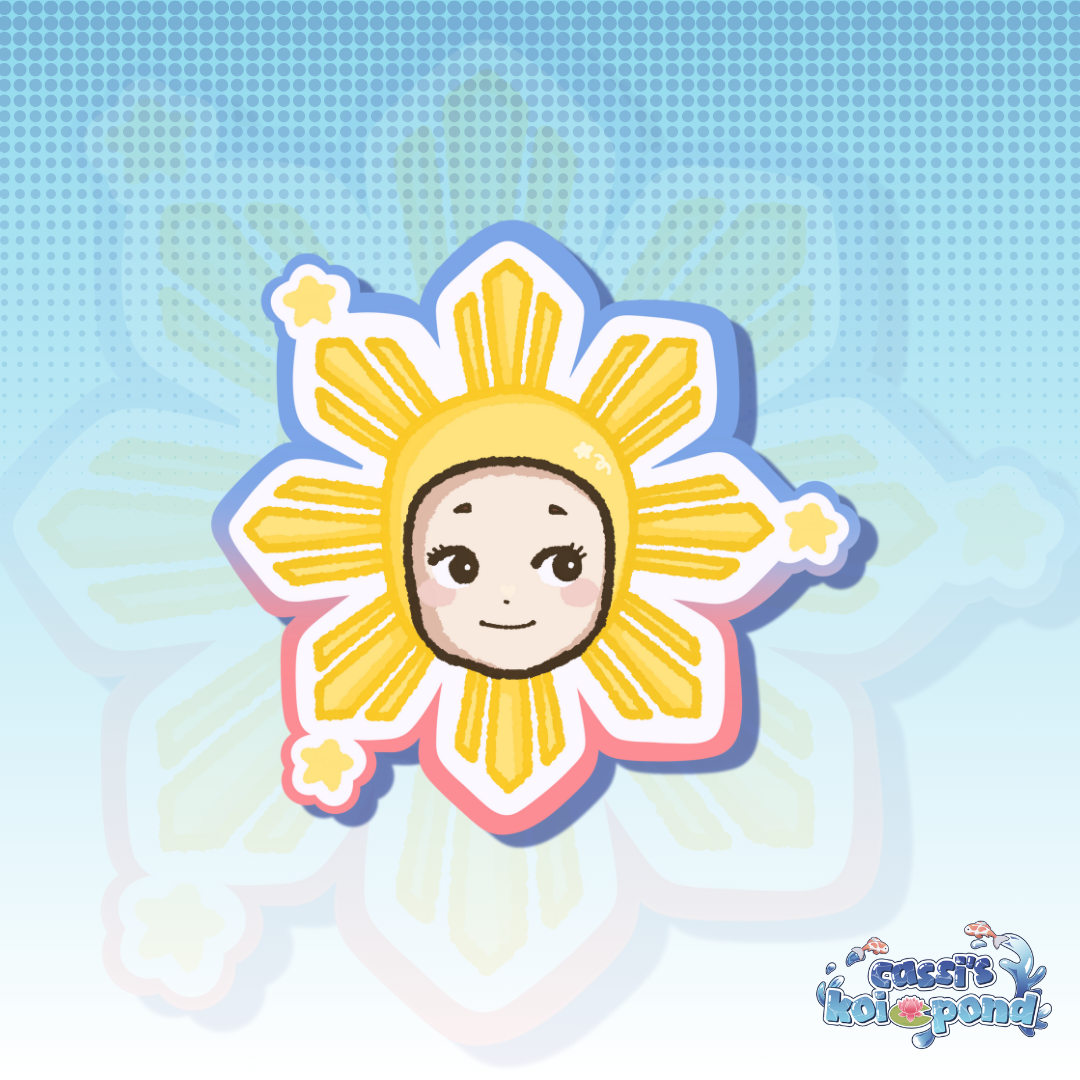 Philippines Sonny Angel - 2.5” Vinyl Sticker