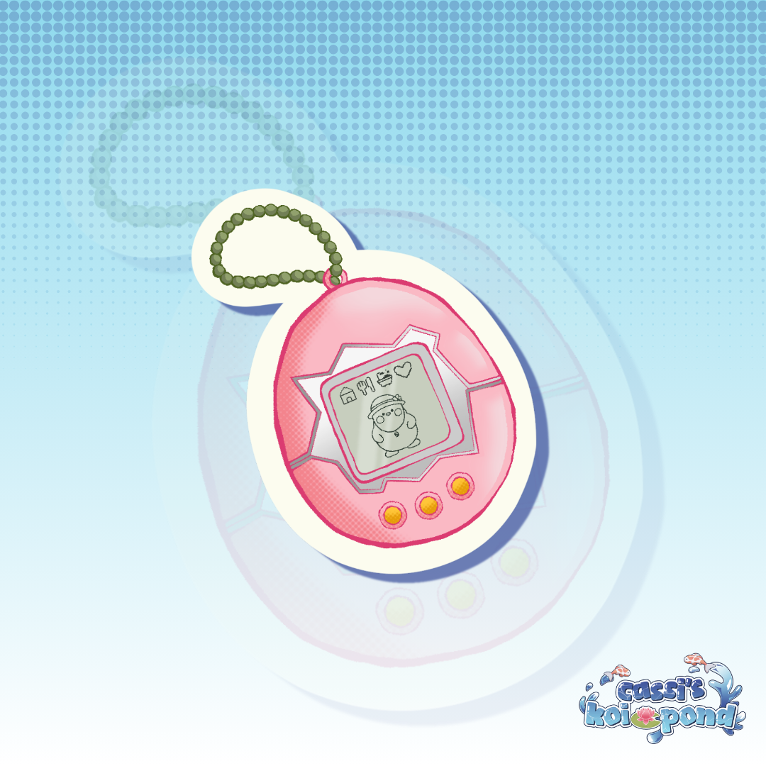 Original Character Tamagotchi - 2.5” Vinyl Sticker