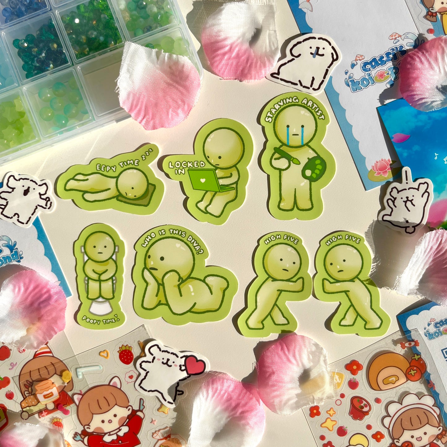 Smiski - 2.5” Vinyl Sticker