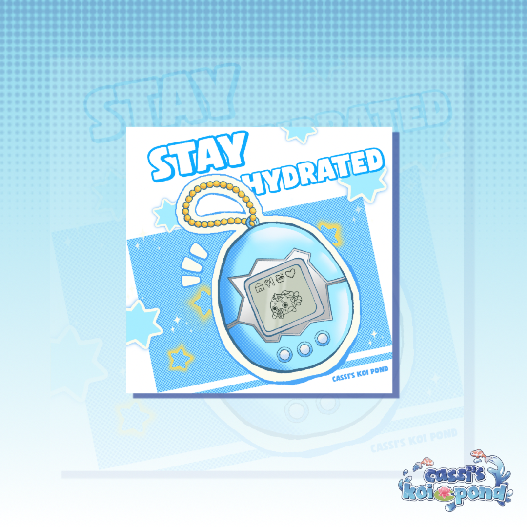 Self Care OC Tamagotchi - Print
