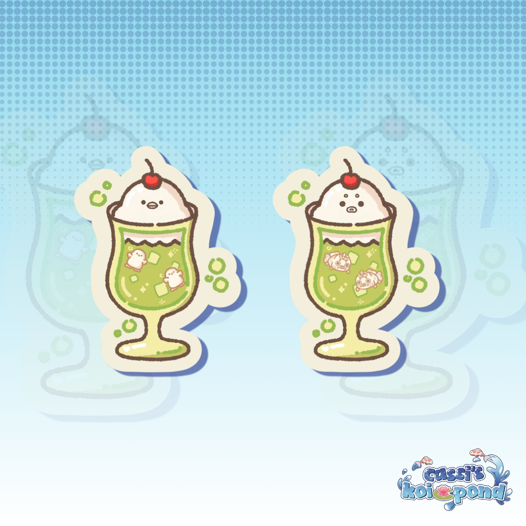 Melon Soda - 2.5” Vinyl Sticker