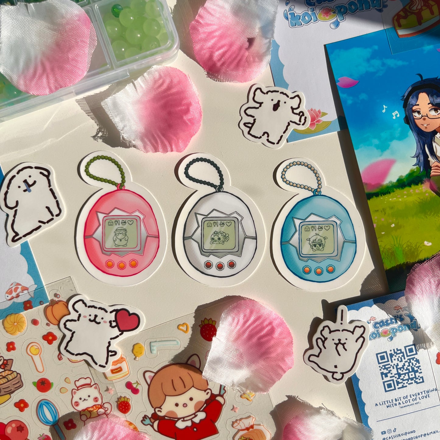 Original Character Tamagotchi - 2.5” Vinyl Sticker