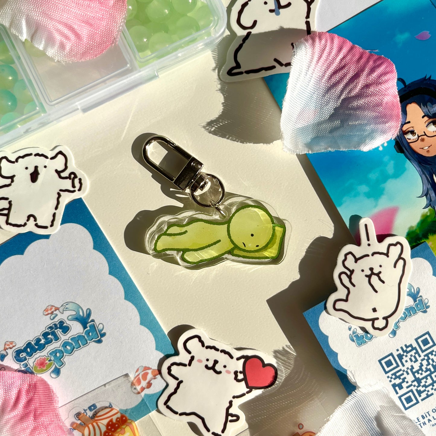 Smiski - 2” Acrylic Keychain