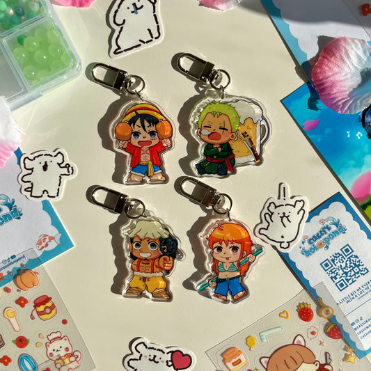 One Piece Crew - 2” Acrylic Keychain
