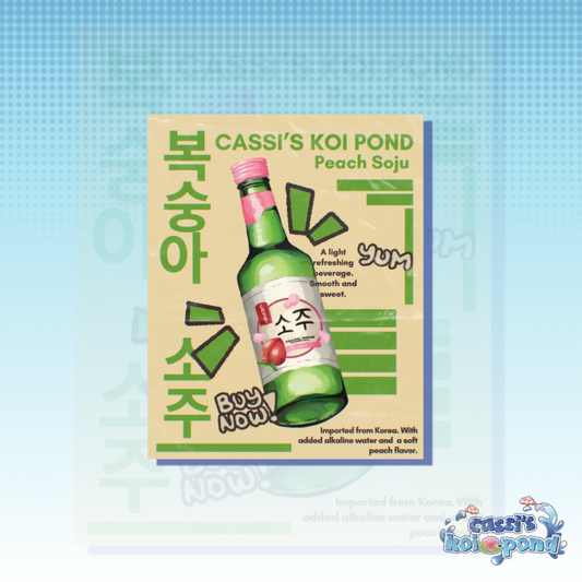 Peach Soju - Print