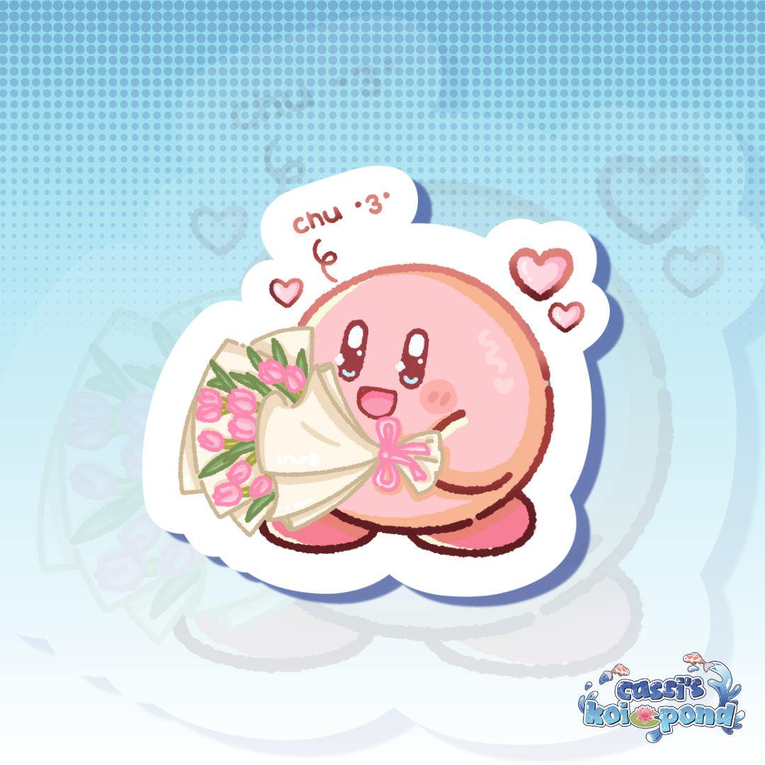 Kirby - 2.5” Vinyl Sticker