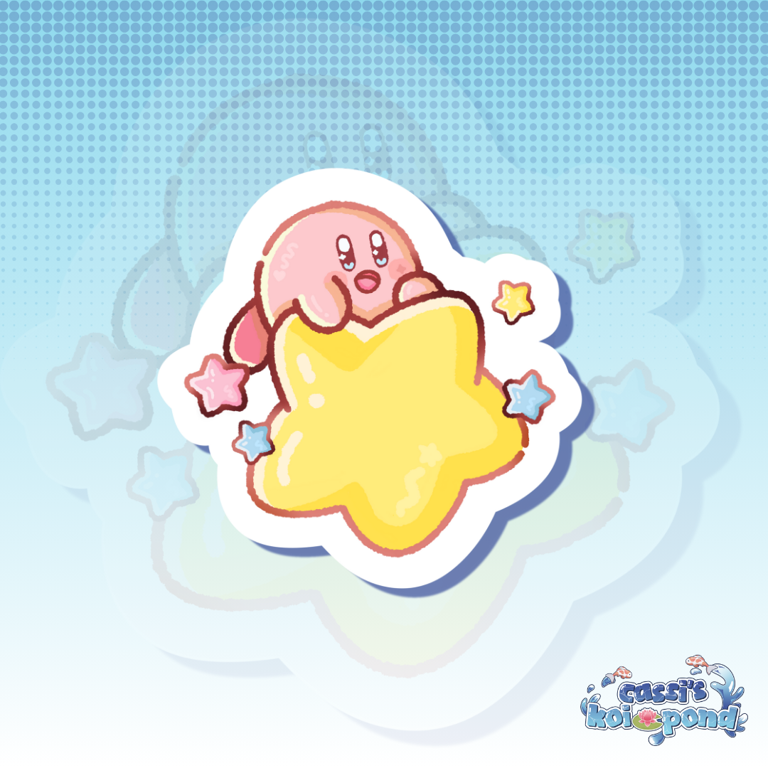 Kirby - 2.5” Vinyl Sticker