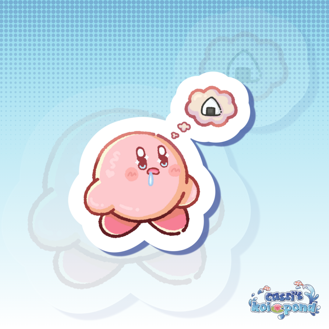 Kirby - 2.5” Vinyl Sticker