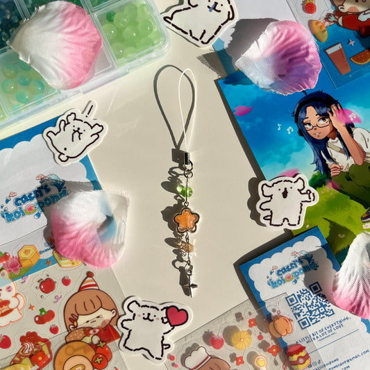 Orange & Green (Under 35 Minutes Series) - Phone Charm