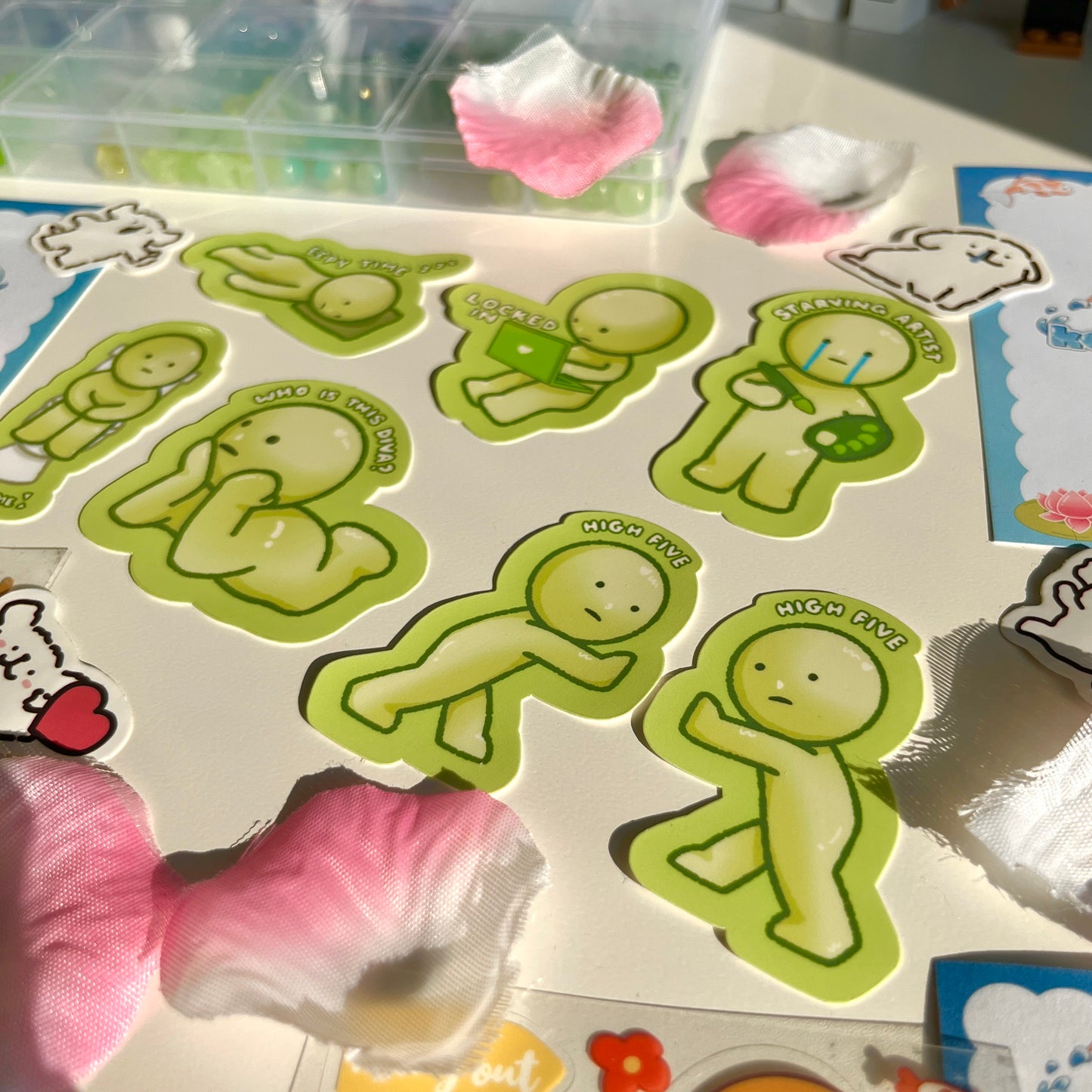 Smiski - 2.5” Vinyl Sticker