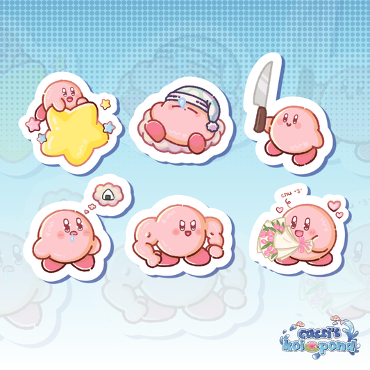 Kirby - 2.5” Vinyl Sticker