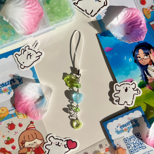 Blue & Green (Under 35 Minutes Series) - Phone Charm