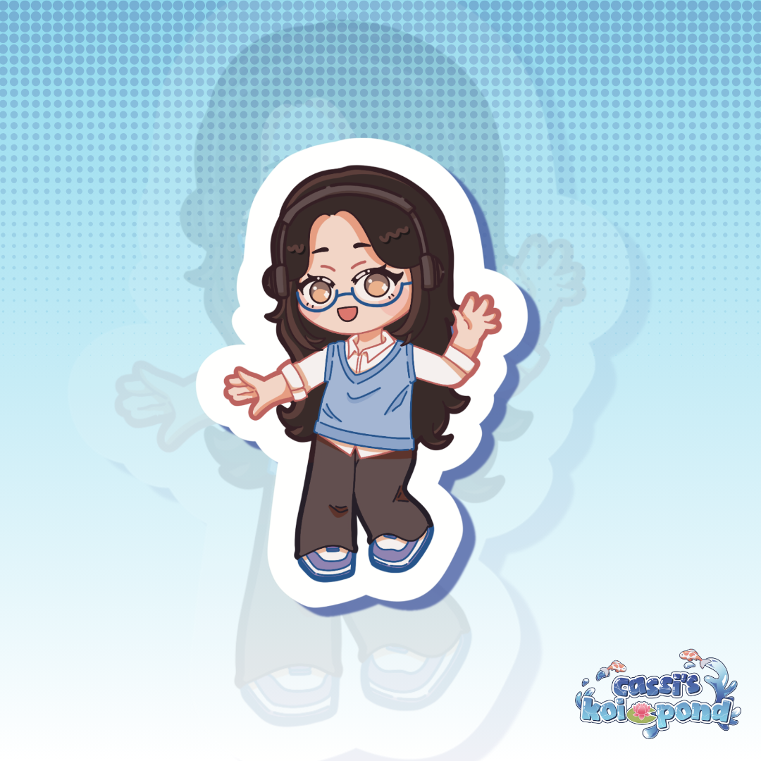 Cassi & Friends - 2.5” Vinyl Sticker