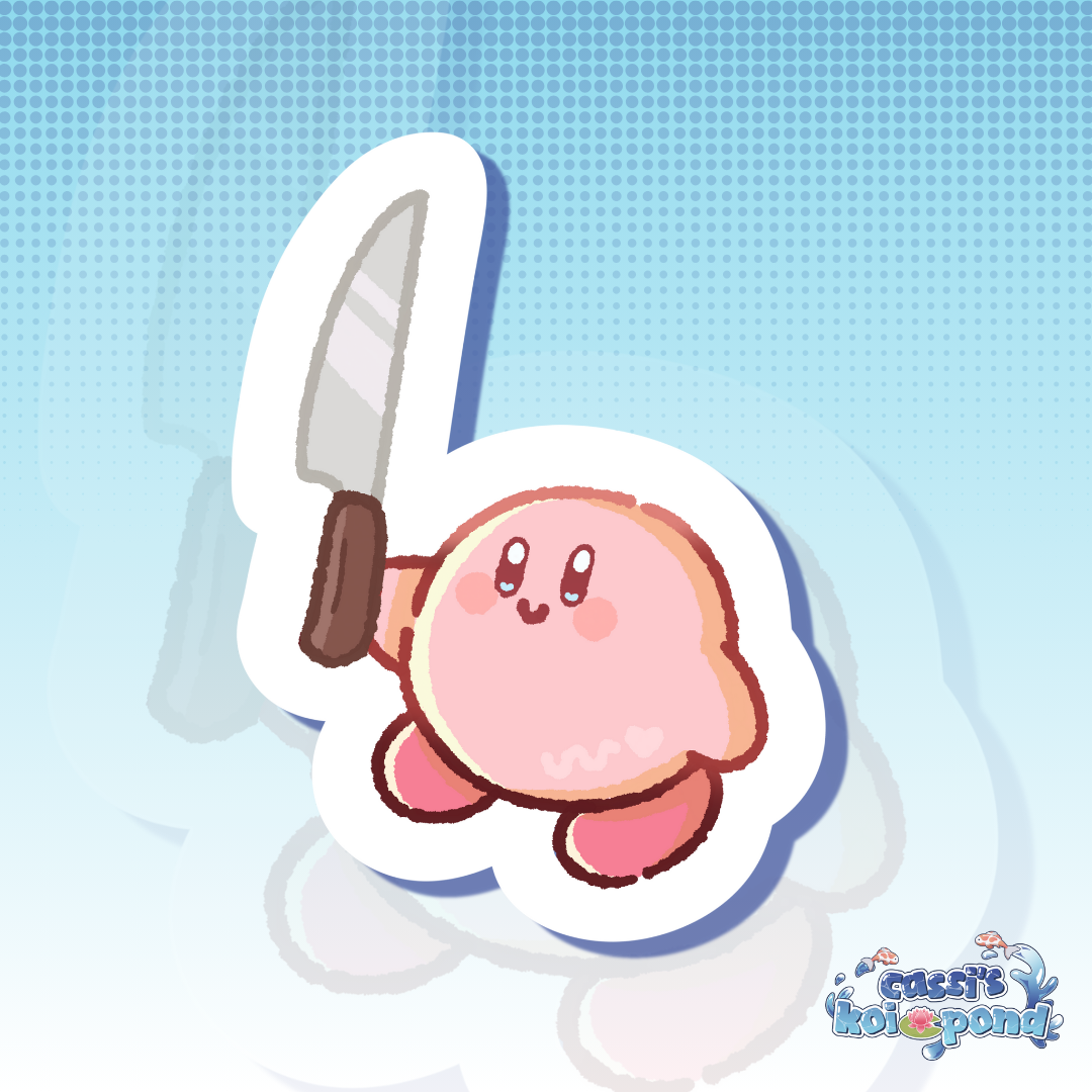 Kirby - 2.5” Vinyl Sticker