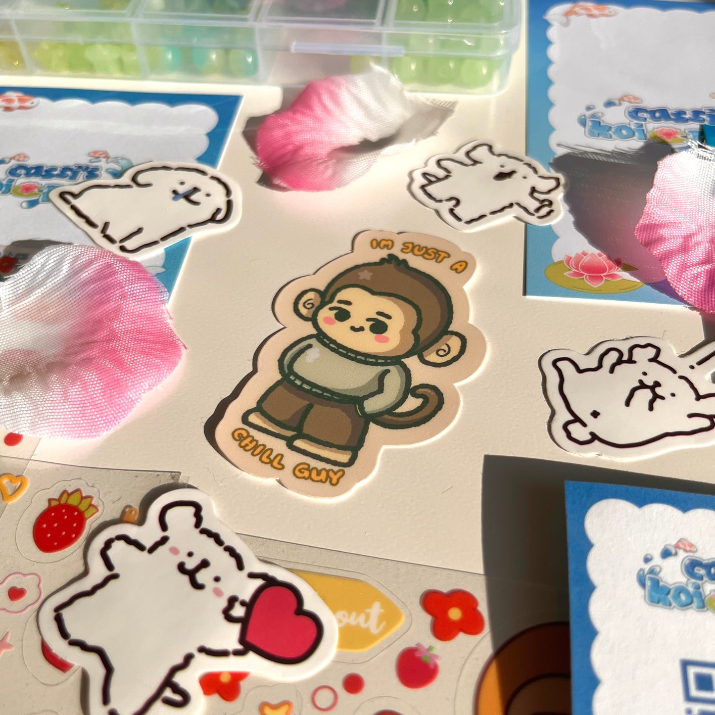 Chill Monkey - 2.5” Vinyl Sticker
