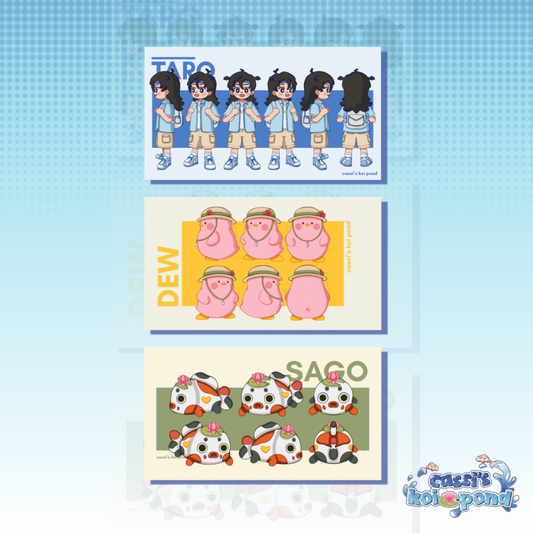 Taro, Sago & Dew Rotations - Print