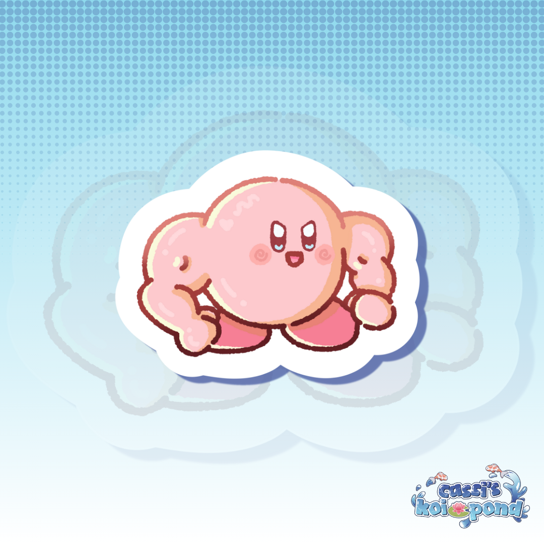 Kirby - 2.5” Vinyl Sticker